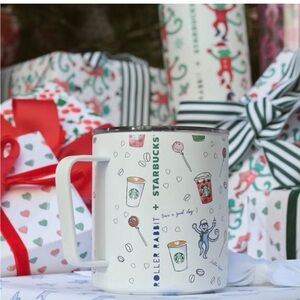 Starbucks Roller Rabbit Stainless Steel Mug Holiday 2025